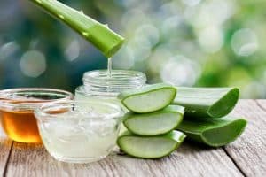 aloe vera gel pour les cheveux 1